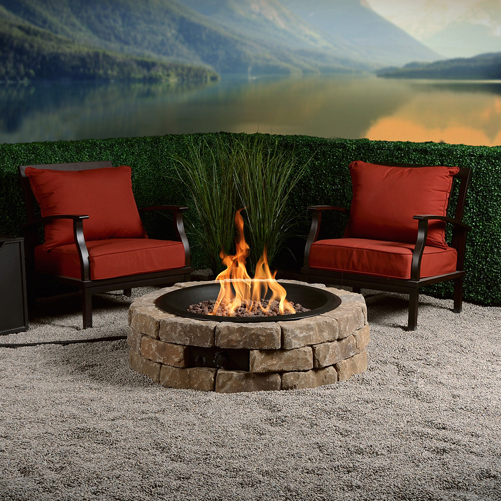 Best ideas about DIY Gas Fire Pit Kit
. Save or Pin DIY Round Gas Fire Pit Kit – Bond MFG Heating Now.