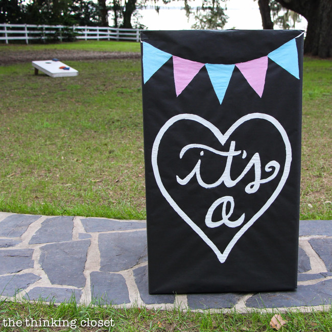 Best ideas about DIY Gender Reveal Box
. Save or Pin Our Balloon Release Baby Gender Reveal It s a — the Now.