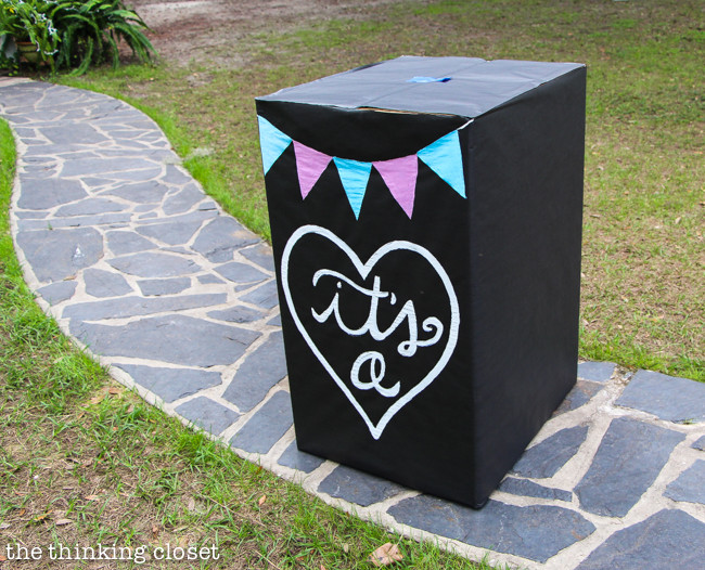 Best ideas about DIY Gender Reveal Box
. Save or Pin Our Balloon Release Baby Gender Reveal It s a the Now.