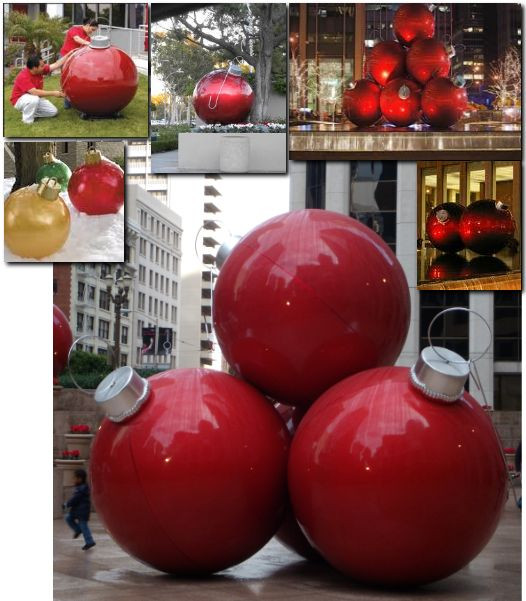 Best ideas about DIY Giant Outdoor Christmas Ornaments
. Save or Pin Decorating Giant Holiday Christmas Ornaments DIY using Now.