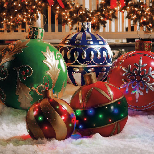 Best ideas about DIY Giant Outdoor Christmas Ornaments
. Save or Pin Giant Christmas Ornaments s and for Now.