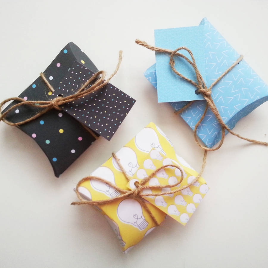 Best ideas about DIY Gift Box
. Save or Pin set of six shine bright diy pillow t boxes by create Now.