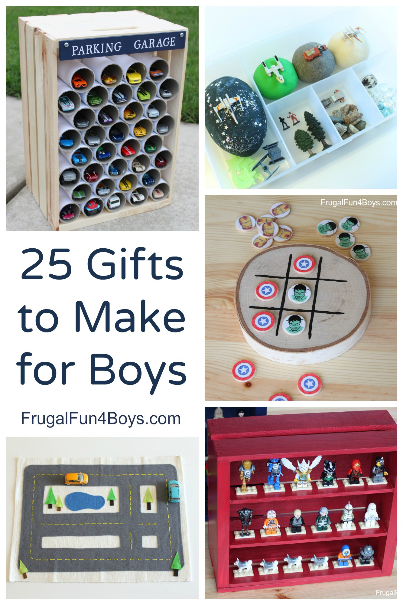 Best ideas about DIY Gift For Boy
. Save or Pin 25 More Homemade Gifts to Make for Boys Frugal Fun For Now.