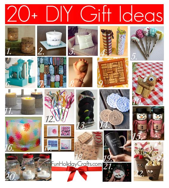 Best ideas about DIY Gift For Family
. Save or Pin 20 DIY Christmas Gift Ideas Now.