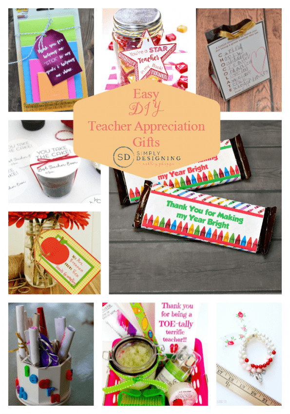 Best ideas about DIY Gift For Teacher
. Save or Pin Easy DIY Teacher Appreciation Gifts Now.