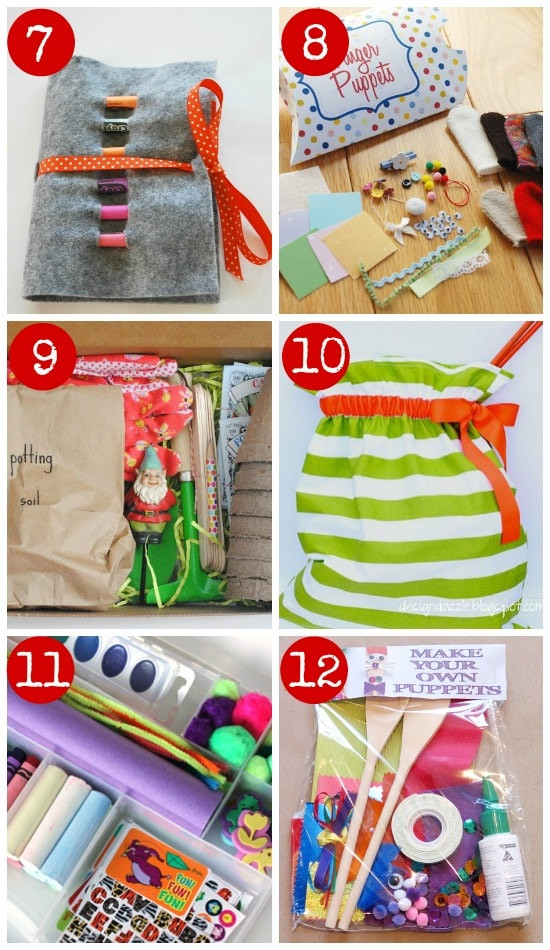 Best ideas about DIY Gift Kits
. Save or Pin 50 DIY Gift Kits for Kids Now.