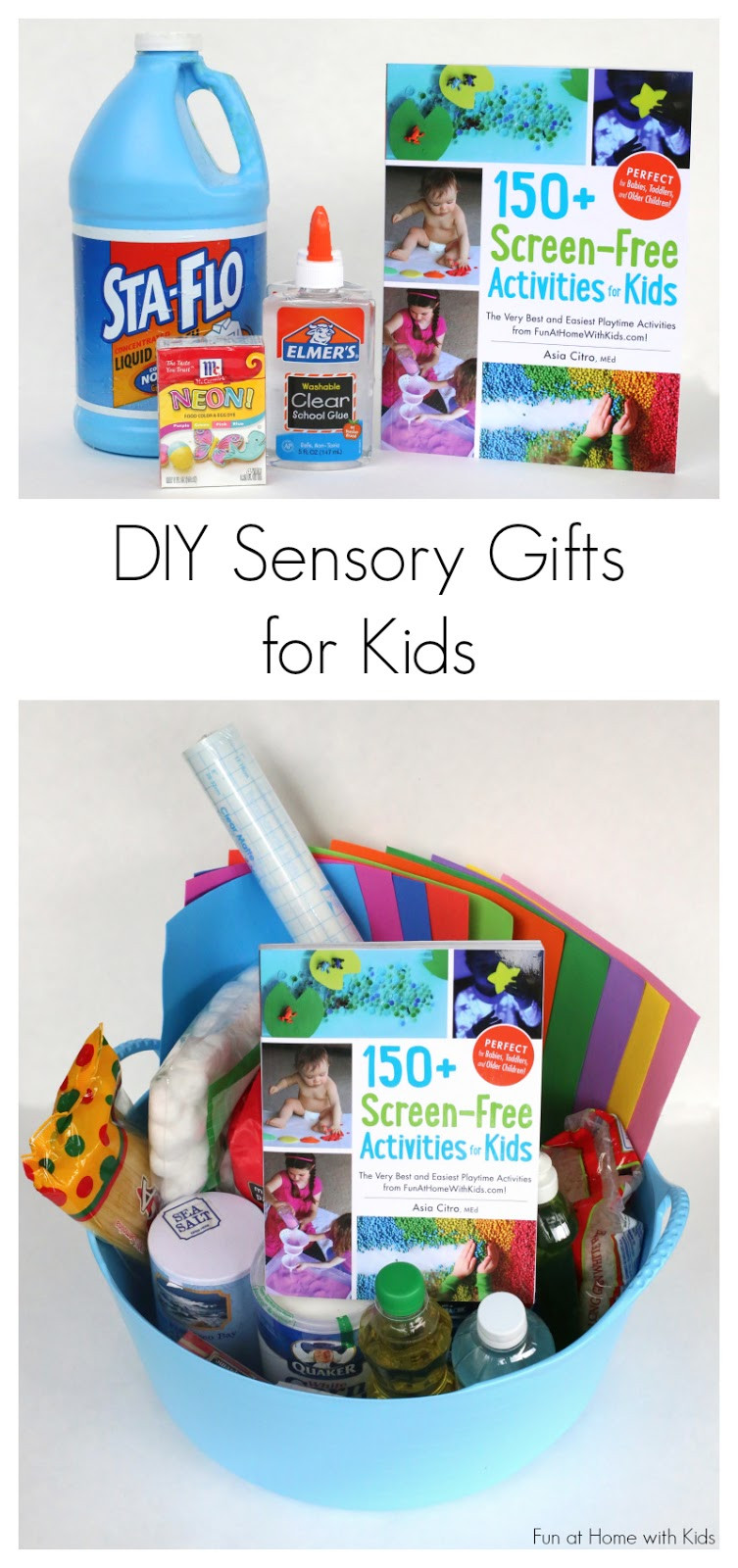 Best ideas about DIY Gift Kits
. Save or Pin DIY Sensory Kits Creative Gifts for Kids Now.