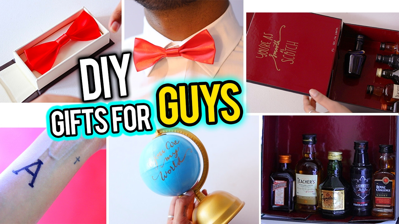 Best ideas about DIY Gifts For Brothers
. Save or Pin 7 DIY Valentine s GIFT IDEAS FOR HIM Dad Boyfriend Now.