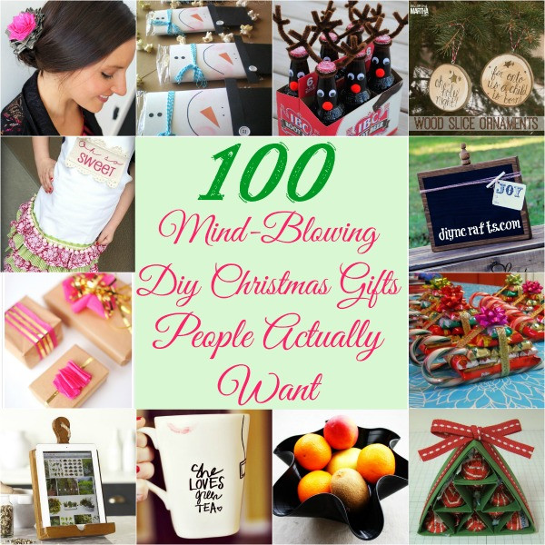 Best ideas about DIY Gifts For Christmas
. Save or Pin 100 Mind Blowing DIY Christmas Gifts People Actually Want Now.