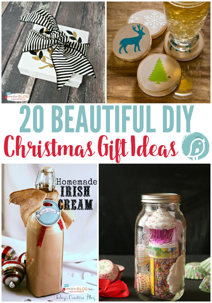 Best ideas about DIY Gifts For Christmas
. Save or Pin 20 DIY Christmas Gift Ideas Now.