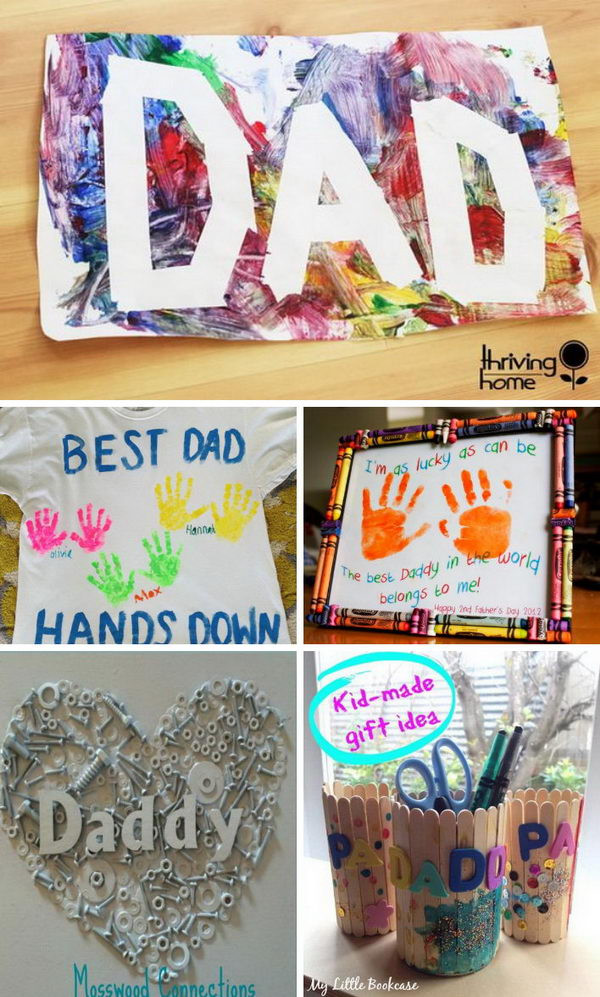 Best ideas about DIY Gifts For Dad
. Save or Pin Awesome DIY Father s Day Gifts From Kids 2017 Now.