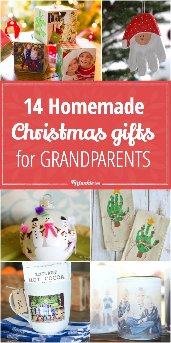 Best ideas about DIY Gifts For Grandparents
. Save or Pin 14 Homemade Christmas Gifts for Grandparents Now.