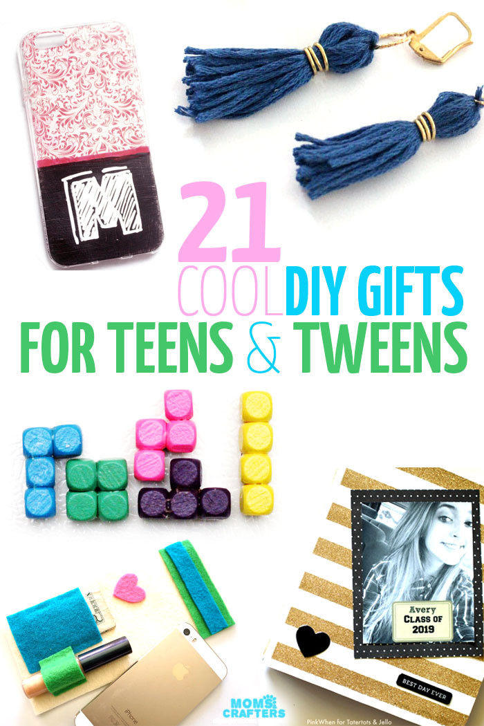 Best ideas about DIY Gifts For Tweens
. Save or Pin 21 DIY Gifts for Teens and Tweens – Moms and Crafters Now.