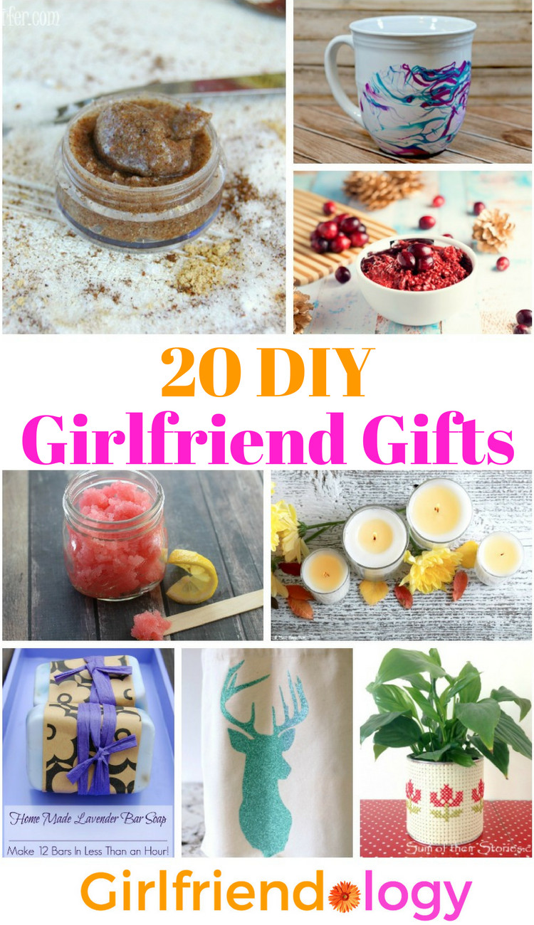 Best ideas about DIY Girlfriend Gifts
. Save or Pin 20 DIY Homemade Gifts for Women Now.