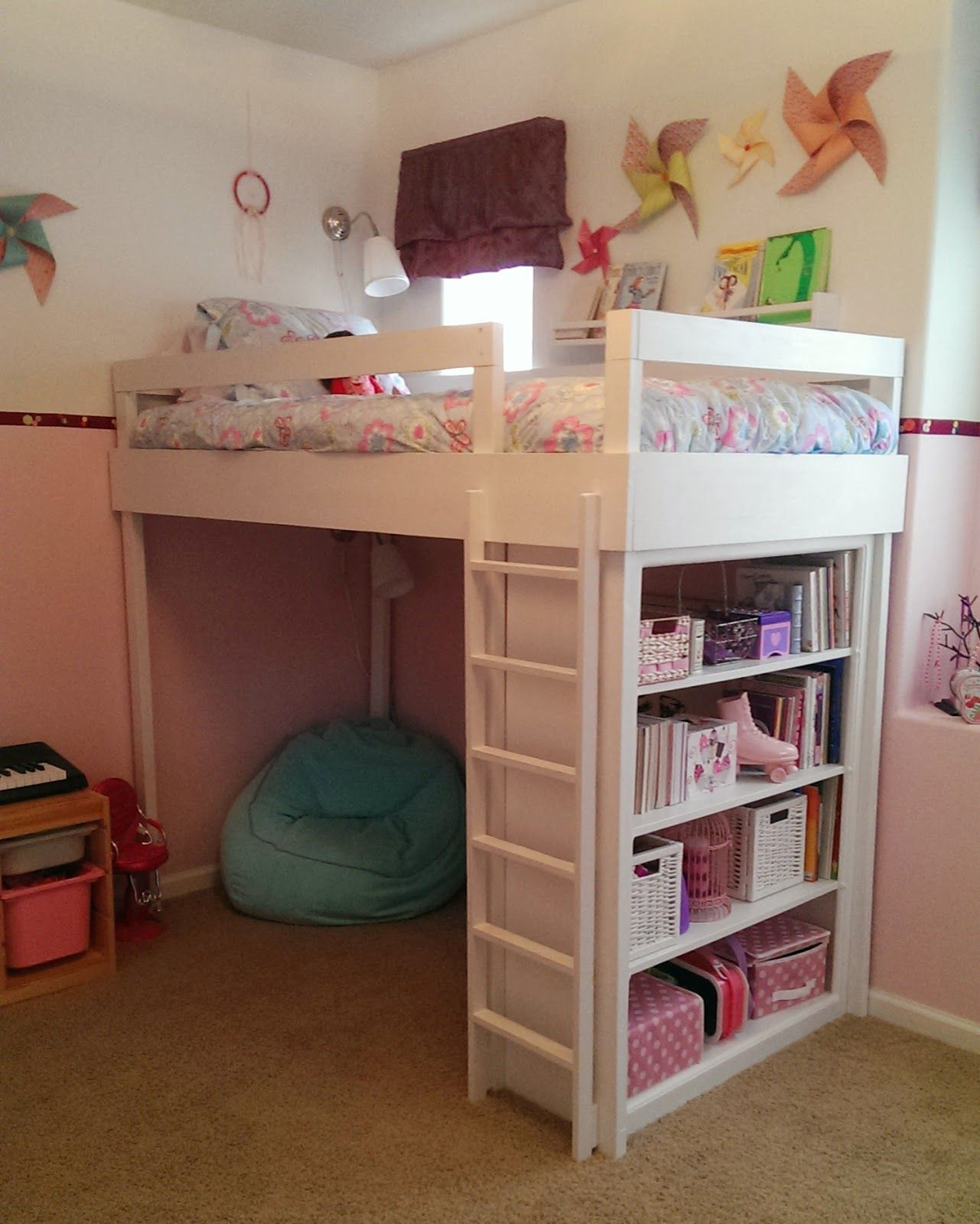 Best ideas about DIY Girls Beds
. Save or Pin Lovely Neighbors DIY Loft bed for little girl s room Now.