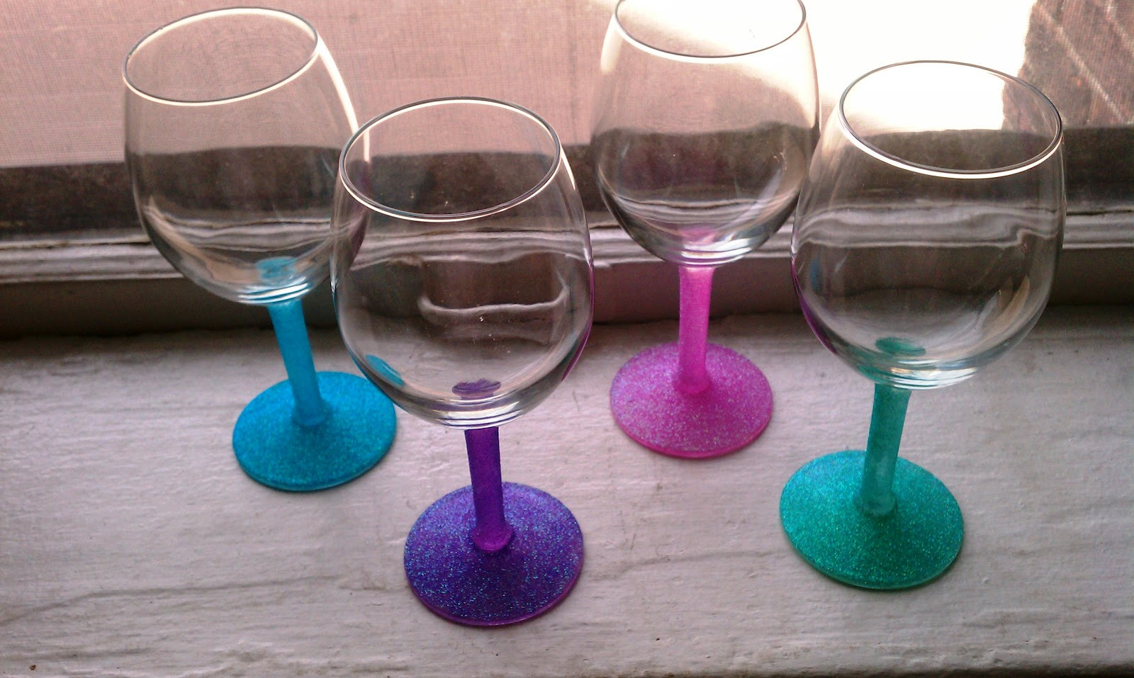 Best ideas about DIY Glitter Wine Glass
. Save or Pin Cupcakes & Couture DIY Glitter Wine Glasses Now.