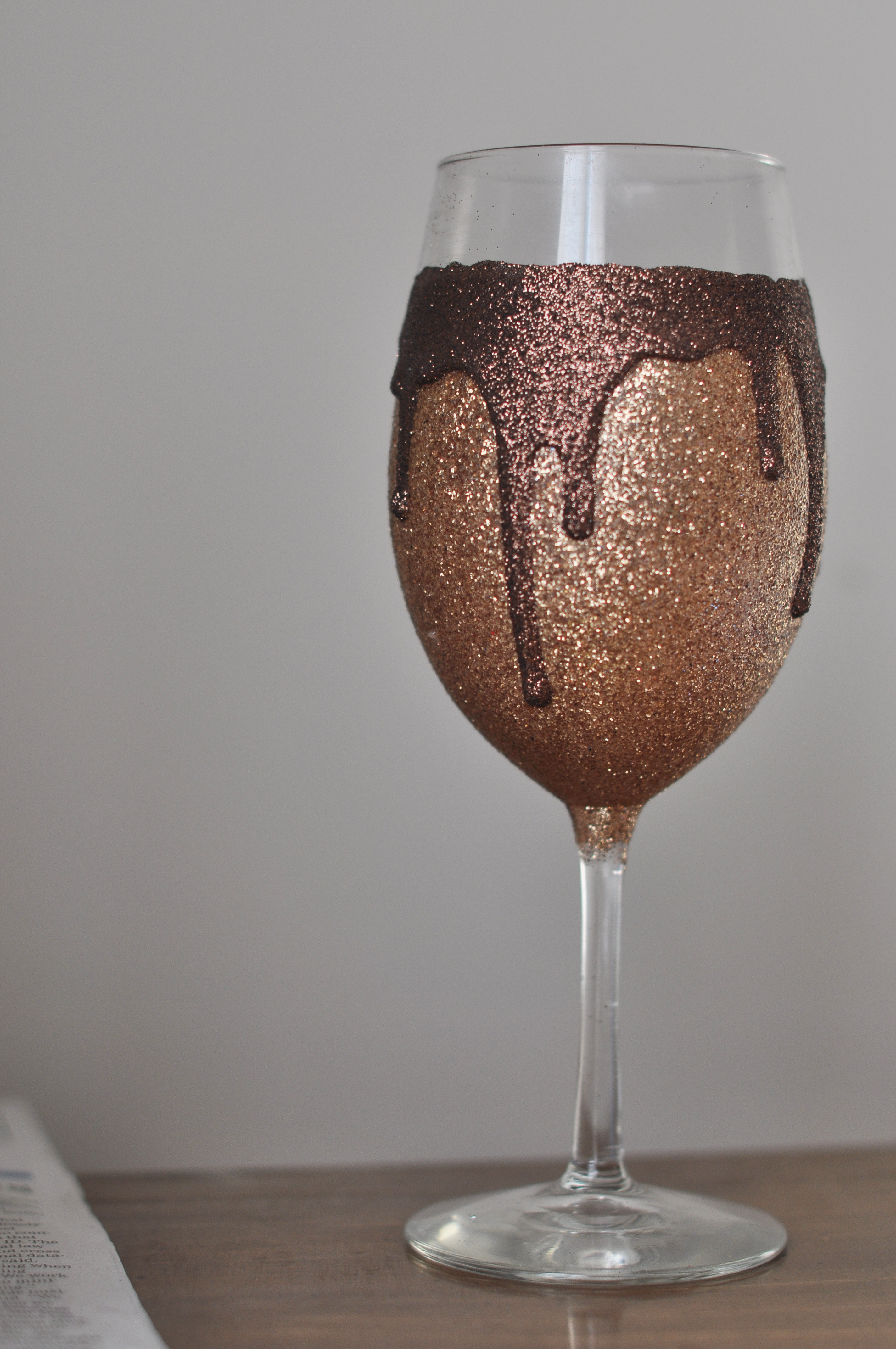 Best ideas about DIY Glitter Wine Glass
. Save or Pin DIY Glitter Drip Wine Glasses Now.