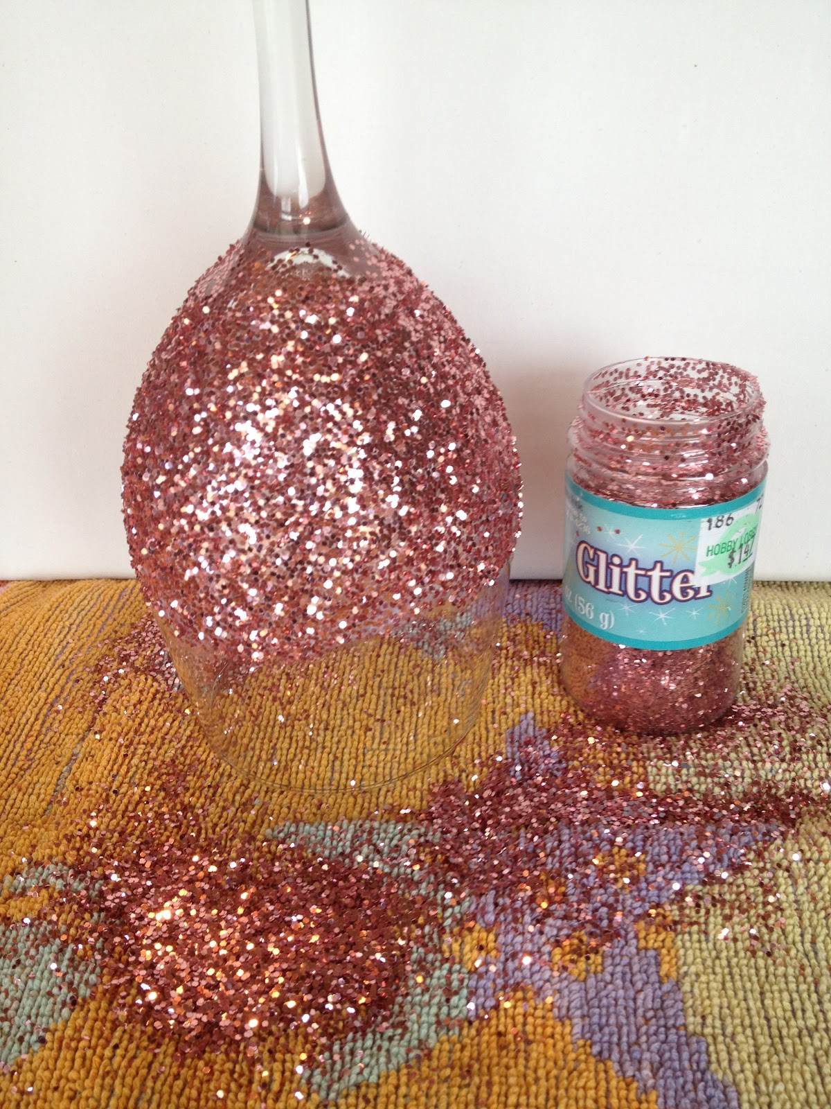 Best ideas about DIY Glitter Wine Glass
. Save or Pin My Simple Obsessions DIY Glitter Wine Glasses Now.