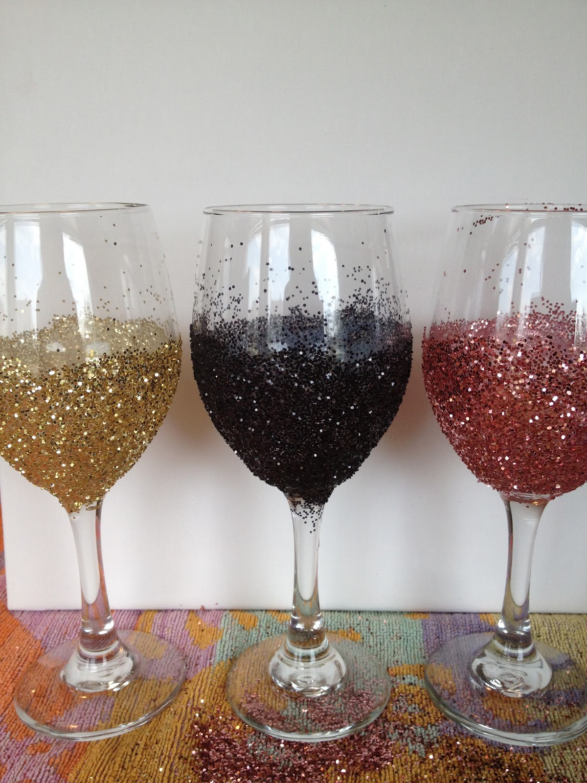 Best ideas about DIY Glitter Wine Glass
. Save or Pin My Simple Obsessions DIY Glitter Wine Glasses Now.