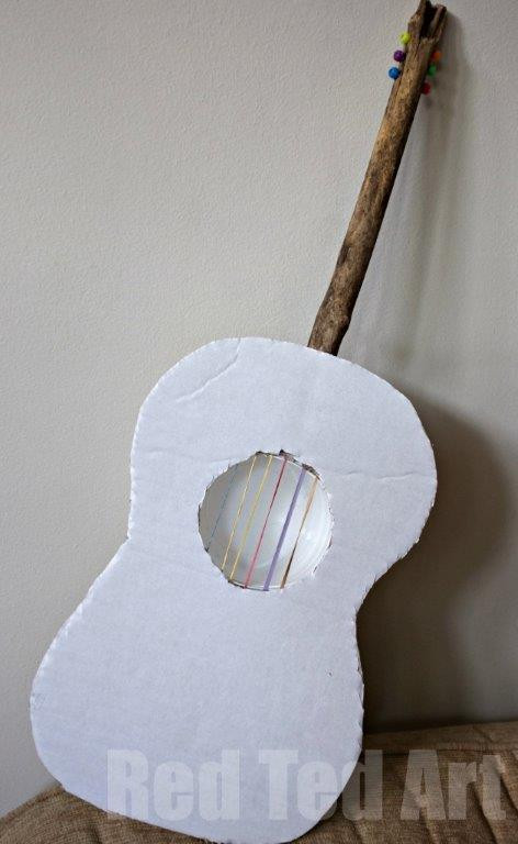 Best ideas about DIY Guitar For Kids
. Save or Pin How To Make a Guitar with Kids Red Ted Art s Blog Now.