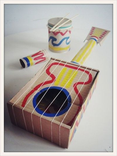 Best ideas about DIY Guitar For Kids
. Save or Pin cool diy guitar musical instruments for kids Now.