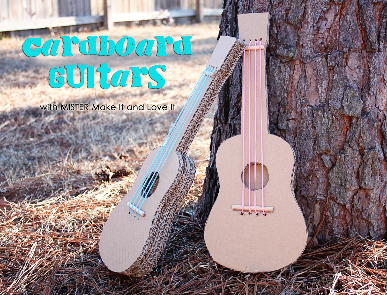 Best ideas about DIY Guitar For Kids
. Save or Pin The MISTER Make It and Love It Series Cardboard Guitars Now.