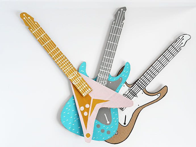 Best ideas about DIY Guitar For Kids
. Save or Pin How to Make a Guitar for Your Rockstar Now.