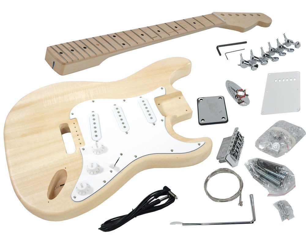 Best ideas about DIY Guitar Kit
. Save or Pin Solo Strat Style DIY Guitar Kit Basswood Body w Hard Now.