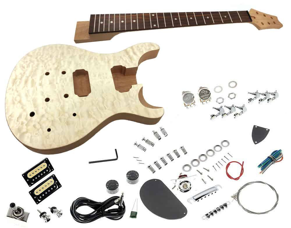 Best ideas about DIY Guitar Kit Reviews
. Save or Pin Solo PRS Style DIY Guitar Kit Carved Body with Quilted Now.