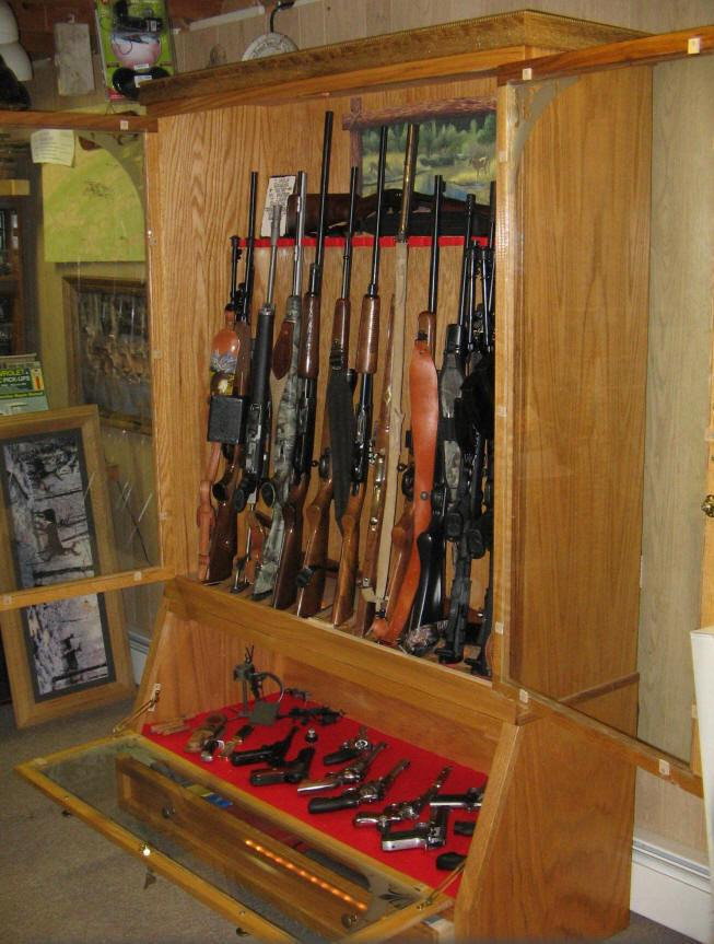 Best ideas about DIY Gun Cabinet
. Save or Pin DIY Gun Cabinets Display Cabinet Plans Download guest Now.