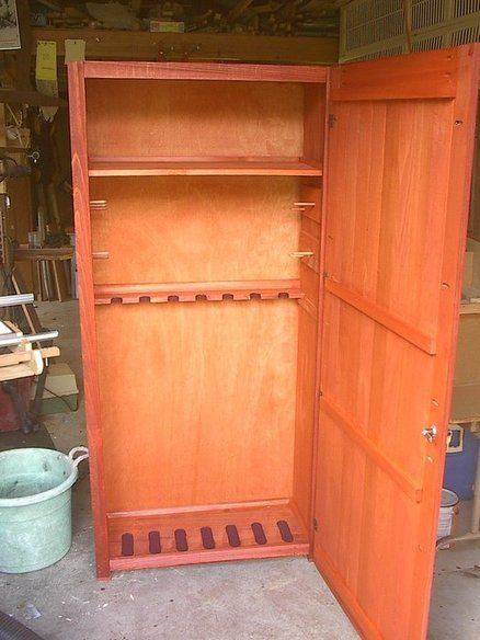 Best ideas about Diy Gun Cabinet
. Save or Pin Sandpaper You can make this Diy gun cabinet It works great Now.