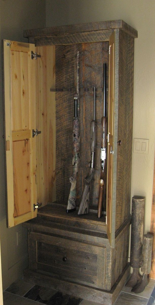 Best ideas about DIY Gun Cabinet
. Save or Pin How To Build A Gun Cabinet In A Closet WoodWorking Now.