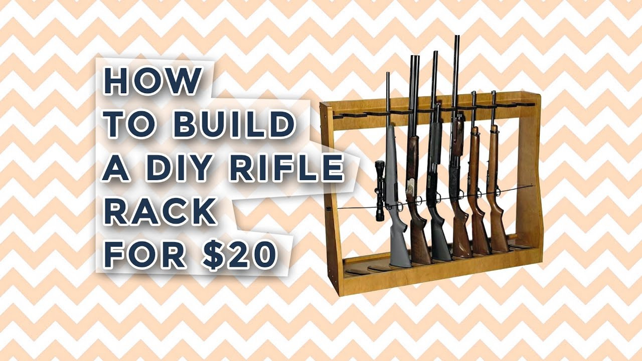 Best ideas about DIY Gun Racks
. Save or Pin How to Build a DIY Rifle Rack for $20 Now.