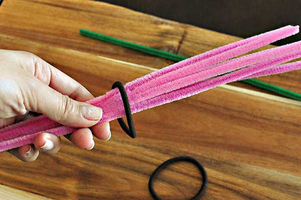 Best ideas about DIY Hair Bands
. Save or Pin Hair Ties Made with DIY Pipe Cleaner Roses Now.