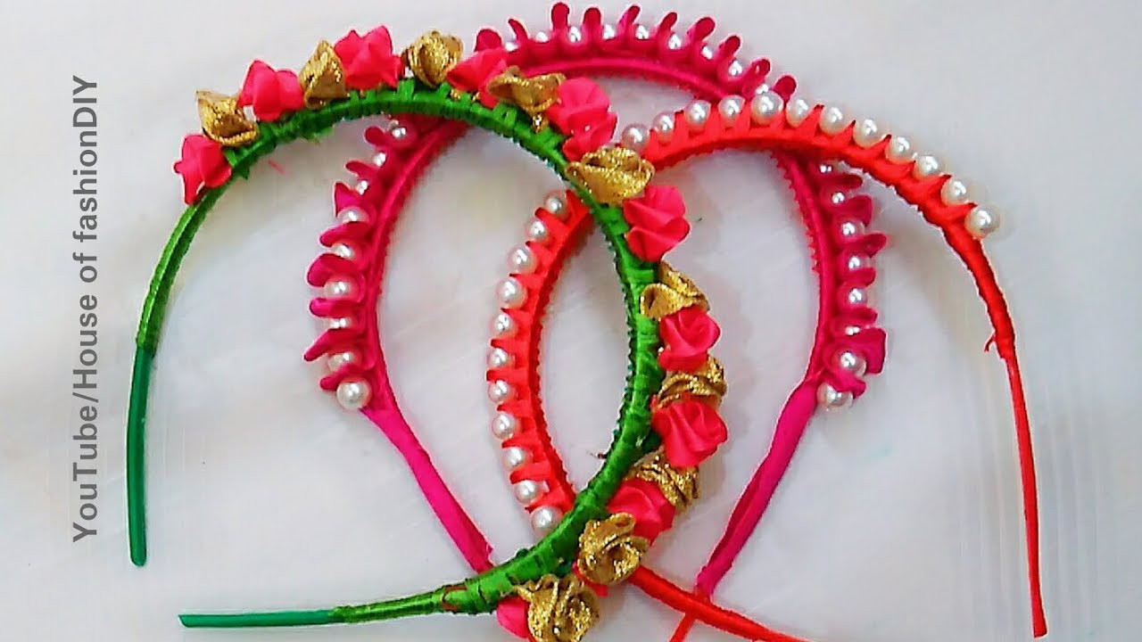 Best ideas about DIY Hair Bands
. Save or Pin 3 DIY Hair Bands for Littile Girls Silk thread Hair Bands Now.