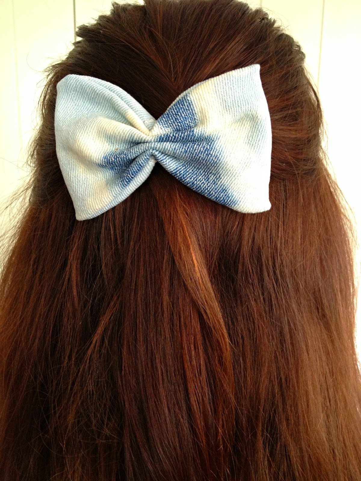 Best ideas about DIY Hair Bow
. Save or Pin Salute to Cute DIY Hair bows Denim scraps tutorial Now.