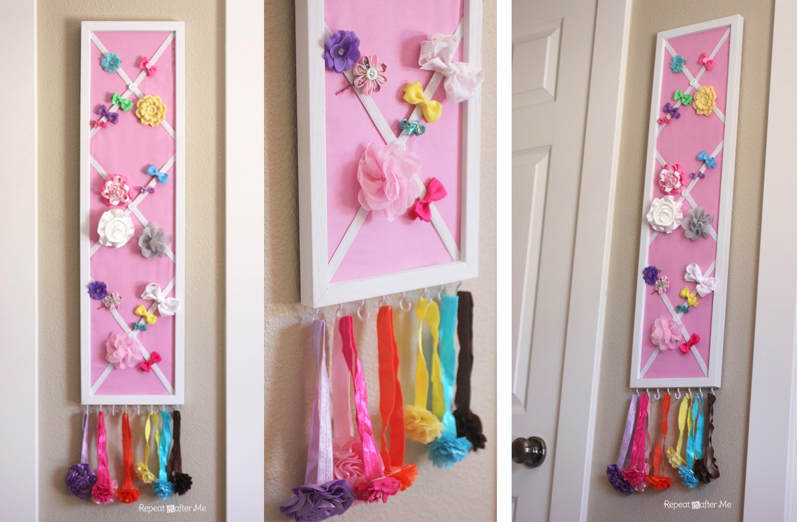 Best ideas about DIY Hair Bow Holder
. Save or Pin Baby Girl Nursery DIY decorating ideas Repeat Crafter Me Now.