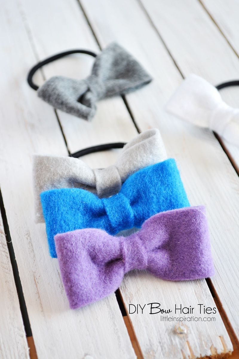 Best ideas about DIY Hair Bow
. Save or Pin DIY Bow Hair Ties Little Inspiration Bow  Now.