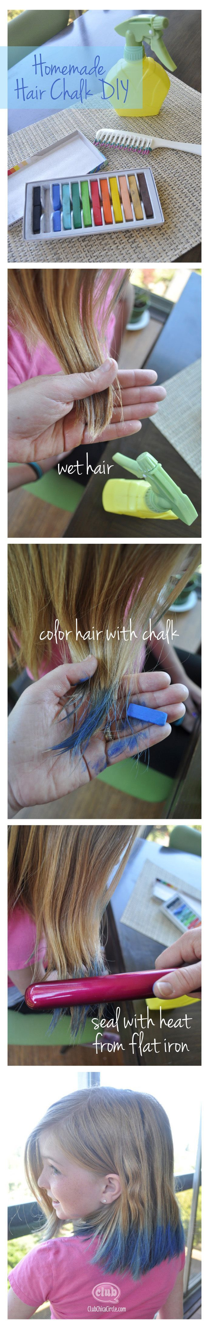 Best ideas about DIY Hair Chalk
. Save or Pin Create this cool hair fashion trend at home with the easy Now.