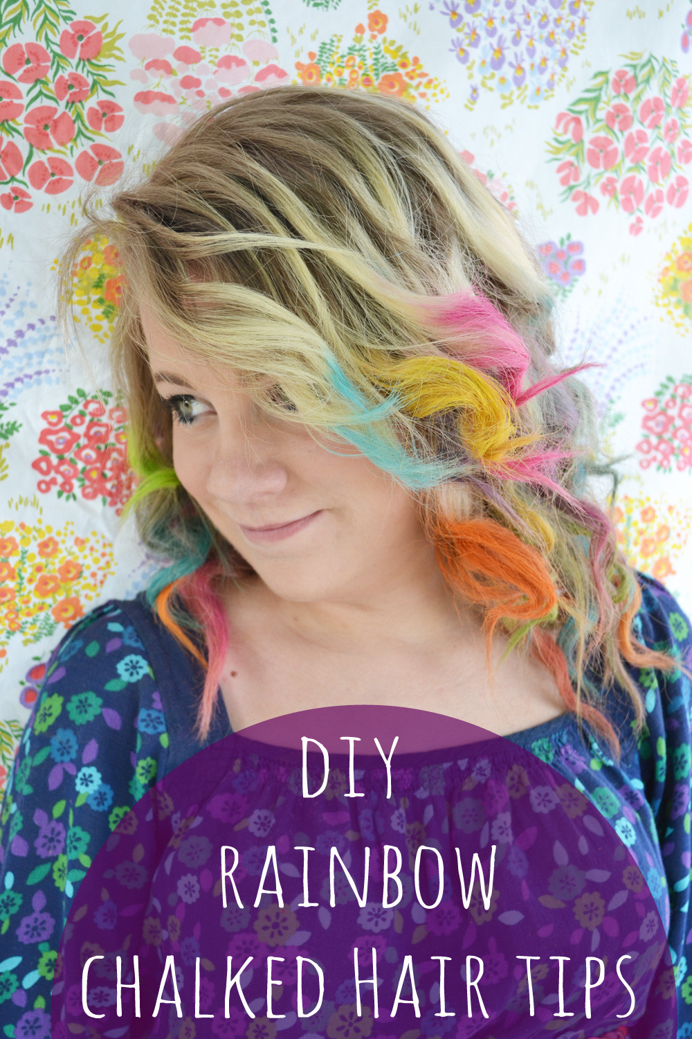 Best ideas about DIY Hair Chalk
. Save or Pin Run 2 the Wild DIY RAINBOW HAIR CHALKED TIPS Now.