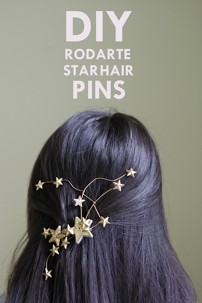 Best ideas about DIY Hair Clip
. Save or Pin hello whimsy DIY Rodarte Star Hair Pins Tutorial Now.