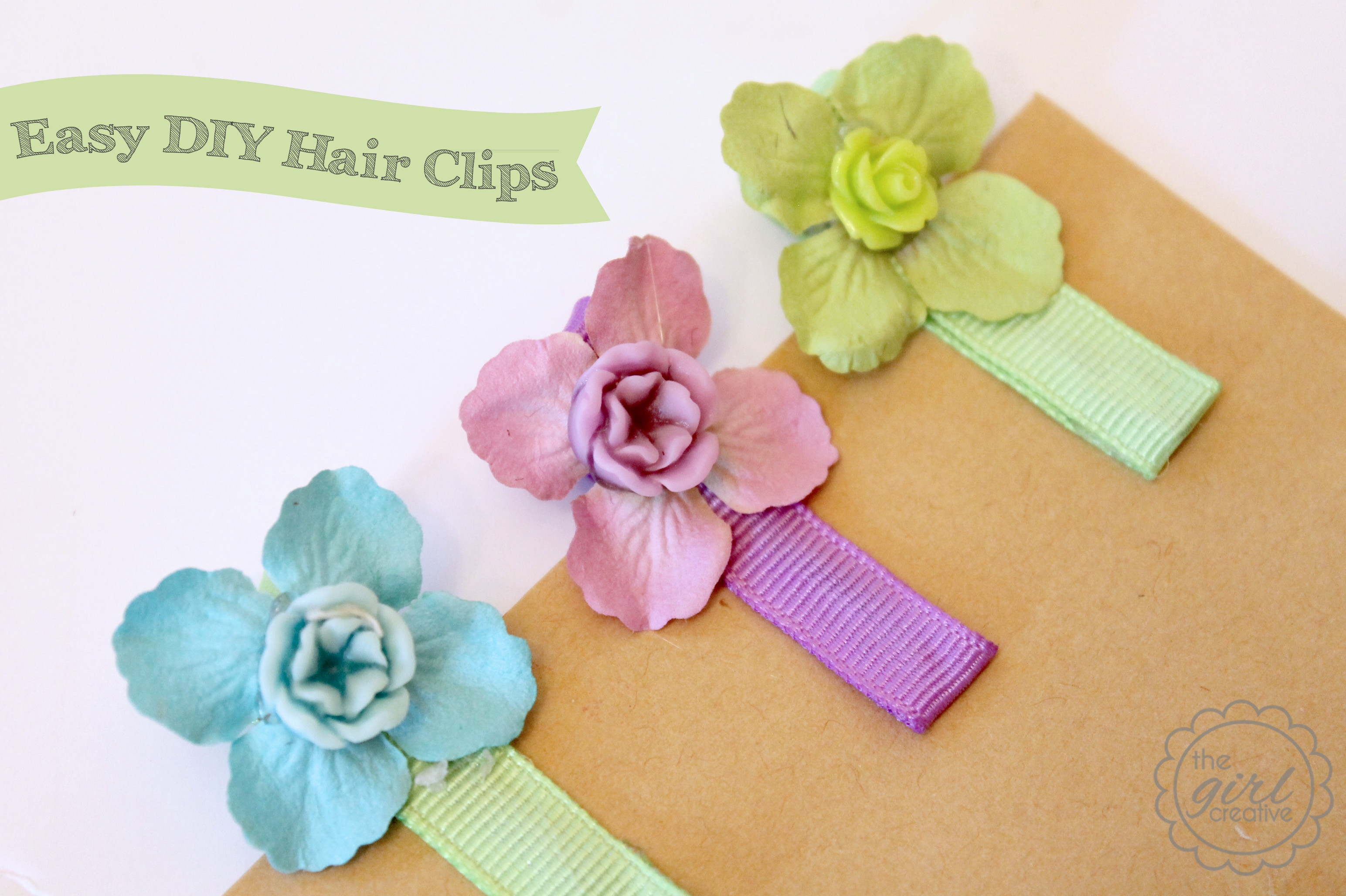 Best ideas about DIY Hair Clip
. Save or Pin Easy DIY Hair Clips The Girl Creative Now.