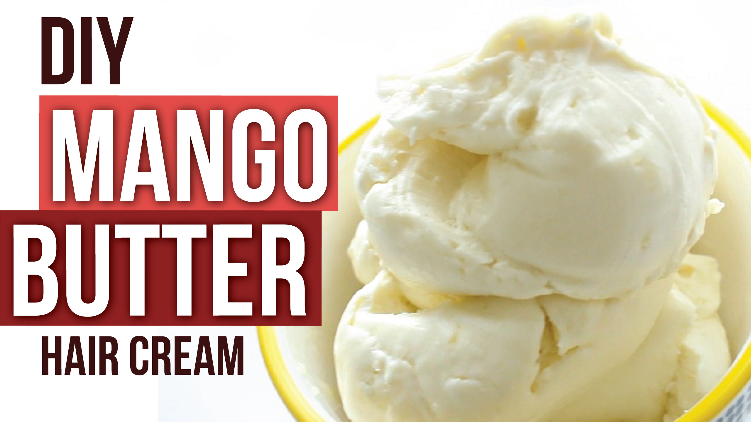 Best ideas about DIY Hair Cream
. Save or Pin DIY Mango Cupuacu Butter Hair Cream Now.