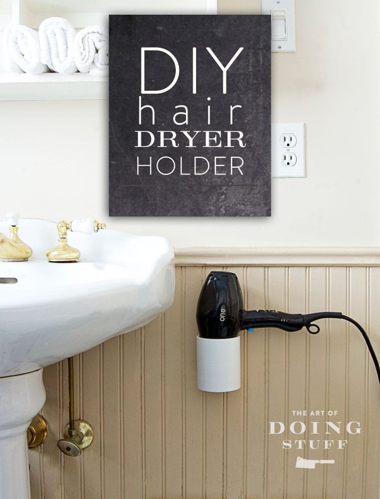 Best ideas about DIY Hair Dryer Holder
. Save or Pin A DIY hairdryer stand or holder in 4 easy steps for $10 Now.