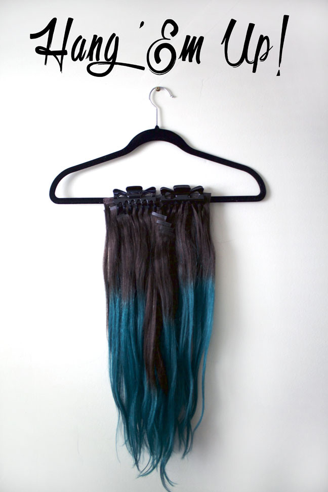 Best ideas about DIY Hair Extensions
. Save or Pin DIY Hair Extension Holder Now.