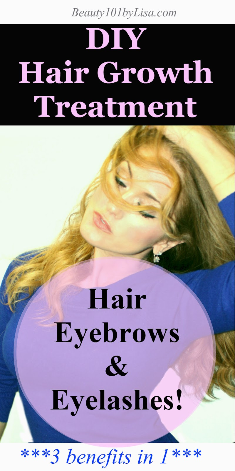Best ideas about DIY Hair Growth Treatments
. Save or Pin Beauty101byLisa DIY HAIR GROWTH TREATMENT For Eyebrows Now.