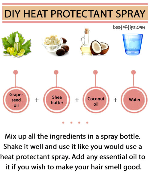 Best ideas about DIY Hair Heat Protectant
. Save or Pin DIY NATURAL HEAT PROTECTANT SPRAY Best Tips Now.