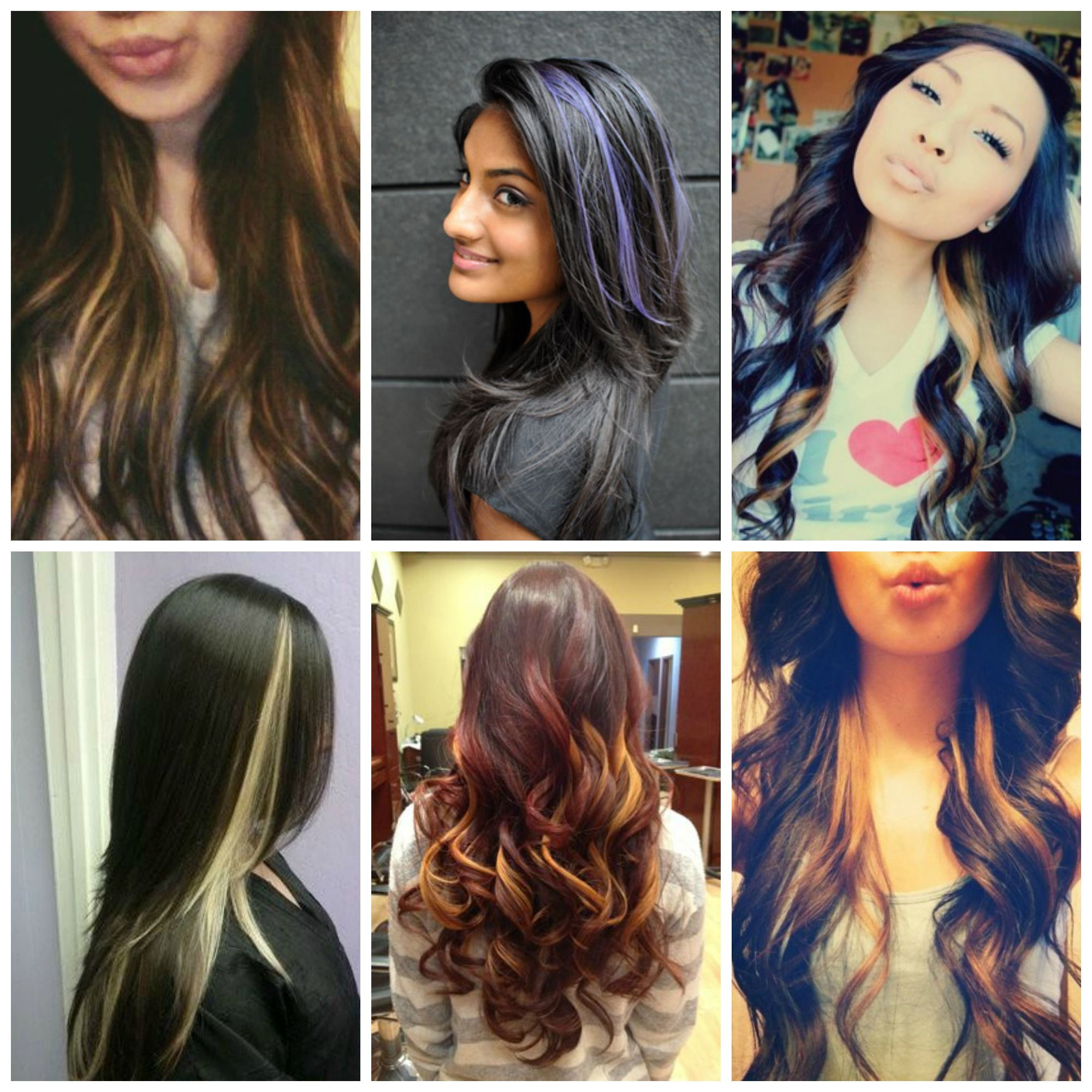 Best ideas about DIY Hair Highlights
. Save or Pin DIY Peek a boo Highlights Now.