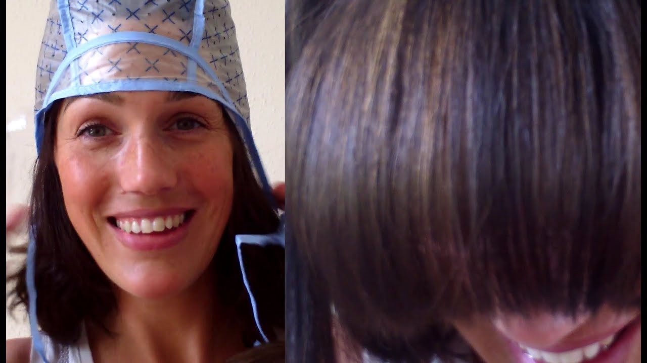 Best ideas about DIY Hair Highlights
. Save or Pin DIY HIGHLIGHTS with a CAP at HOME Vintagious Vlogs Now.