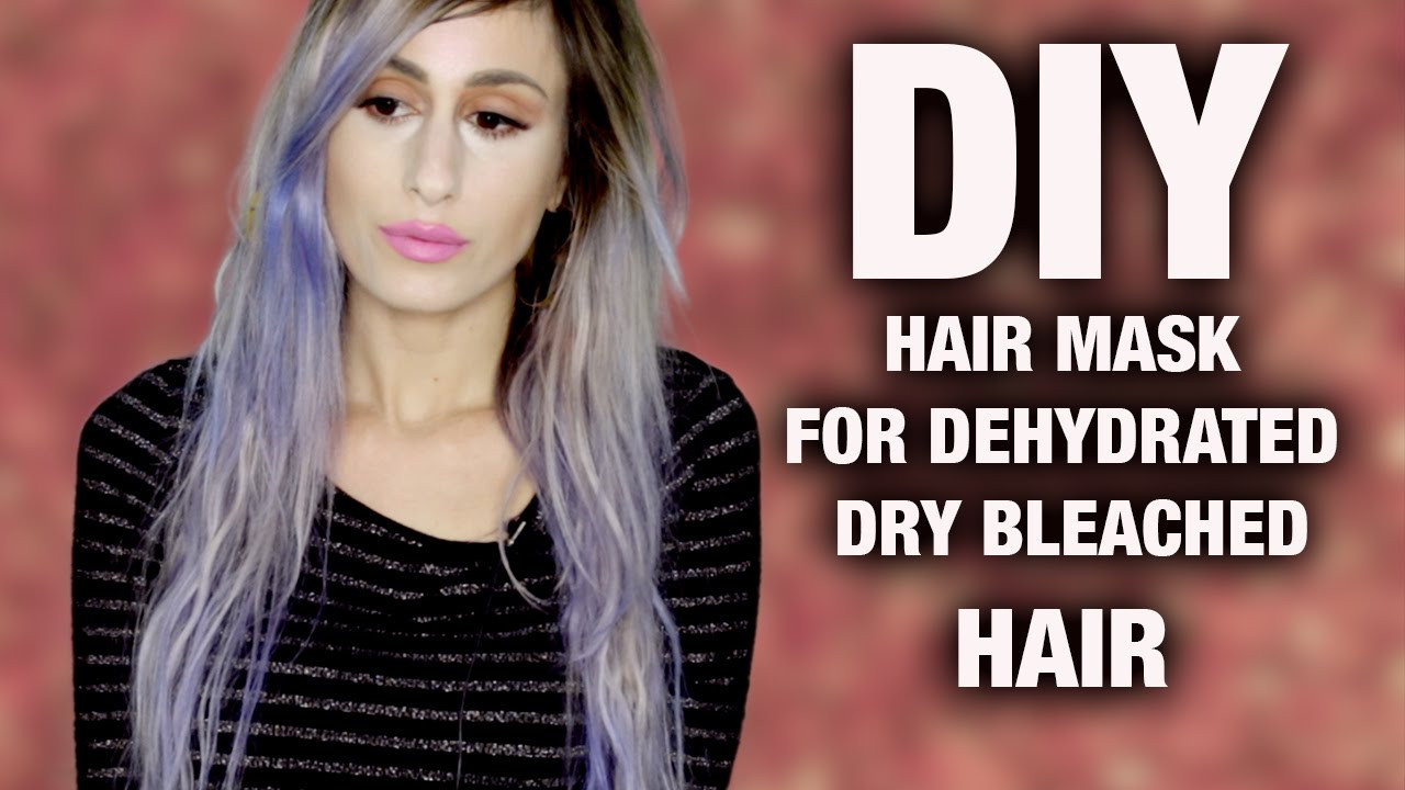 Best ideas about DIY Hair Mask For Bleached Hair
. Save or Pin DIY Three Ingre nt Hair Mask for Dry Dehydrated Hair Now.